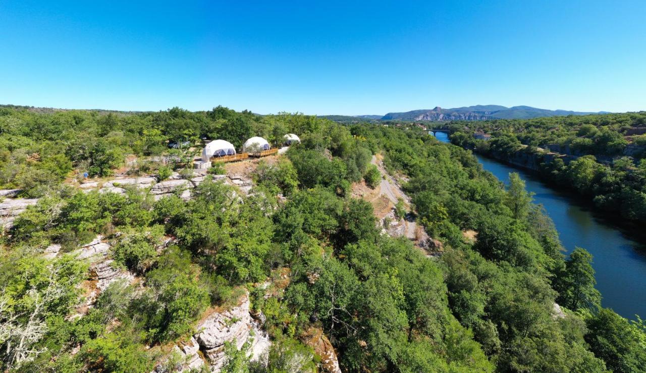 Les Domes Des Gorges Hotel Ruoms Exterior photo