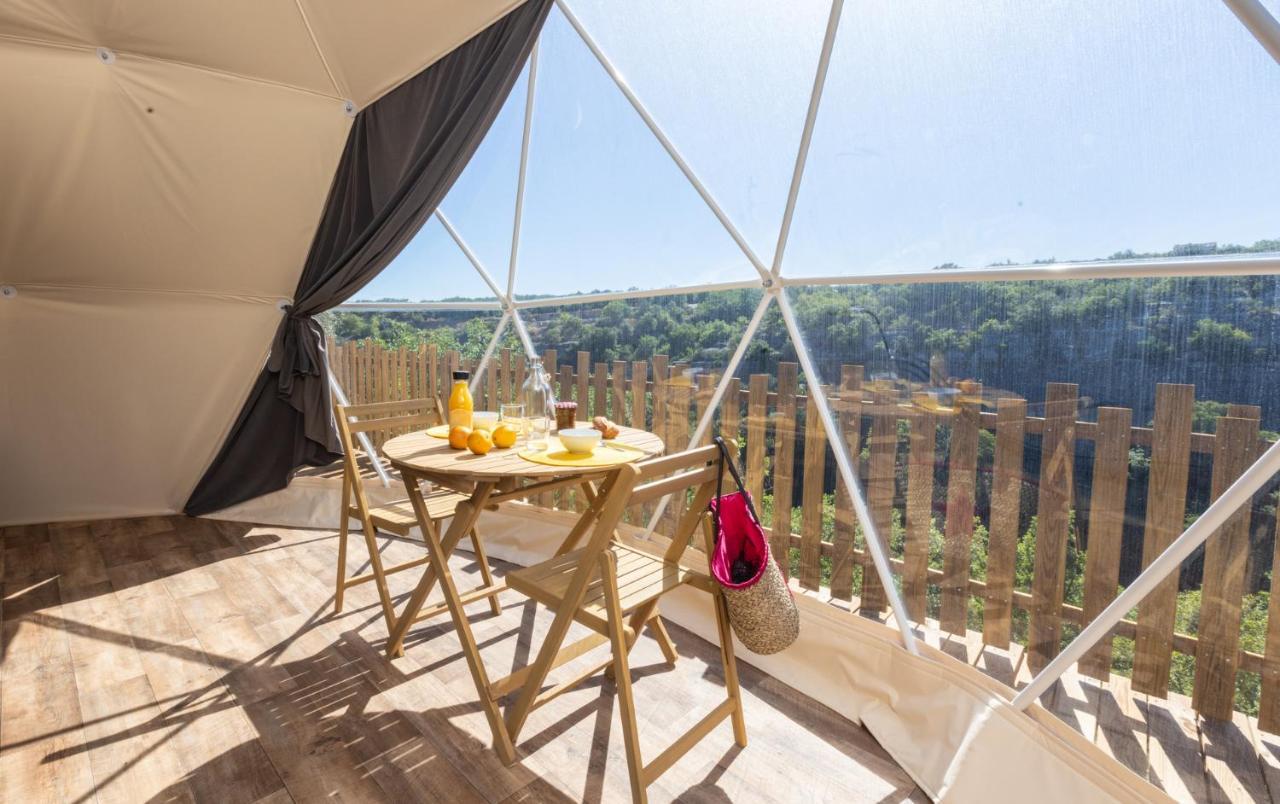 Les Domes Des Gorges Hotel Ruoms Exterior photo