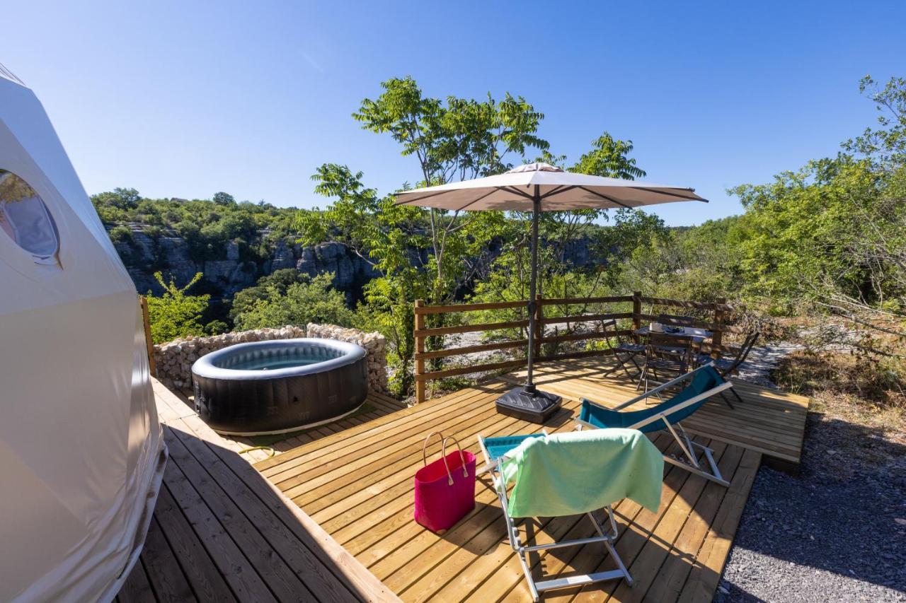 Les Domes Des Gorges Hotel Ruoms Exterior photo